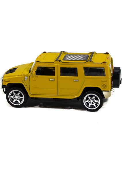 Metal Hummer Çek Bırak Oyuncak Araba Sarı 12 cm modelleri