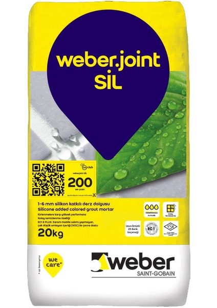 Joint Sil Gri 20 kg Weber
