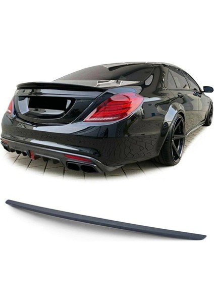Mercedes W222 S Class Spoiler Piona Black 2014 - 2020 Spoyler( Abs,taiwan) fiyatları