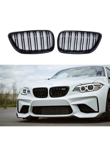 Bmw F22 5 Serisi M Ön Panjur Izgara Böbrek 2014+ Piona Black