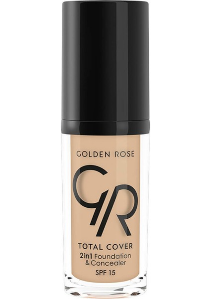 Total Cover 2in1 Fondöten&concealer No:05