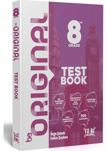2022 Be Original 8 Grade Test Book