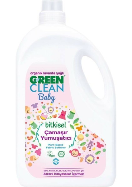 U Green Clean Baby Çamaşır Yumuşatıcısı 2750 ml