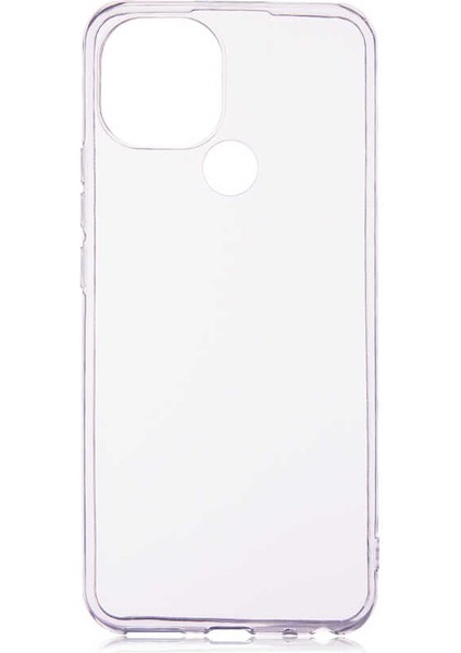 General Mobile GM21 Kılıf Lüx Şeffaf Süper Silikon Kılıf + Nano Ekran Koruyucu