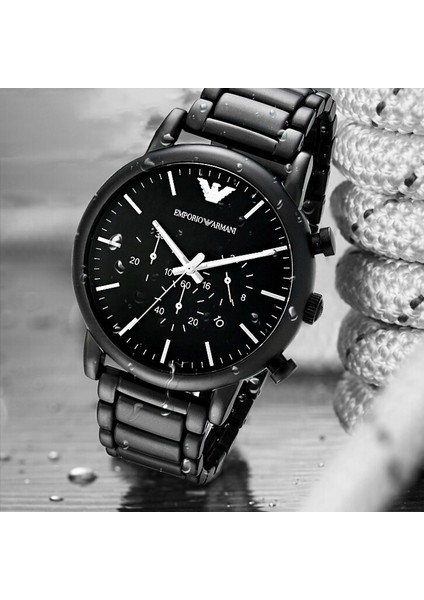 Emporio Armani AR1895 Erkek Kronograf Kuvars Saat (Yurt Dışından)