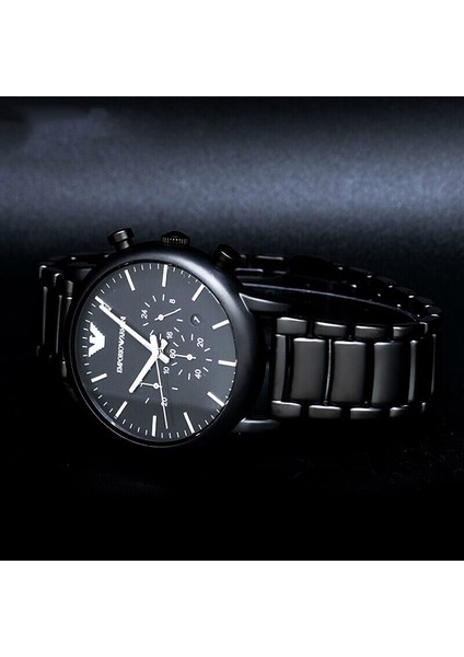 Emporio Armani AR1895 Erkek Kronograf Kuvars Saat (Yurt Dışından)