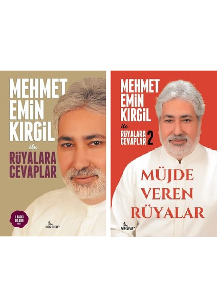 Mehmet Emin Kırgil ile Rüyalara Cevaplar Seti - Müjde Veren Rüyalar 2 Kitap Set