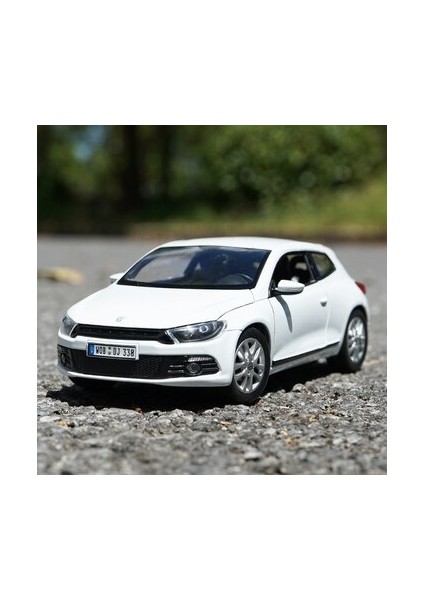 Volkswagen Scirocco 1/24 Model Araba-Beyaz