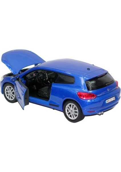 Volkswagen Scirocco 1/24 Model Araba-Mavi