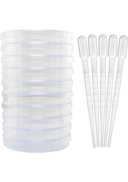 Petri Kabı 90 mm x 10 Adet  Pipet 3 ml x 5 Adet