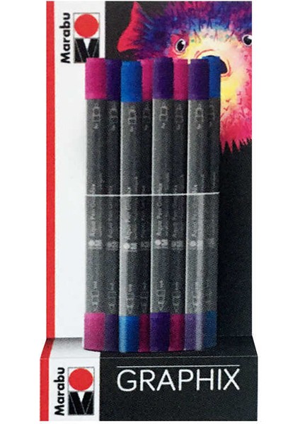 Aqua Pen Graphix Set 24 Adet