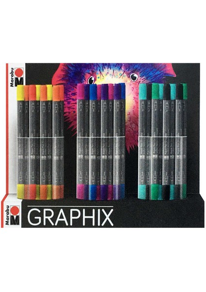 Aqua Pen Graphix Set 72 Adet