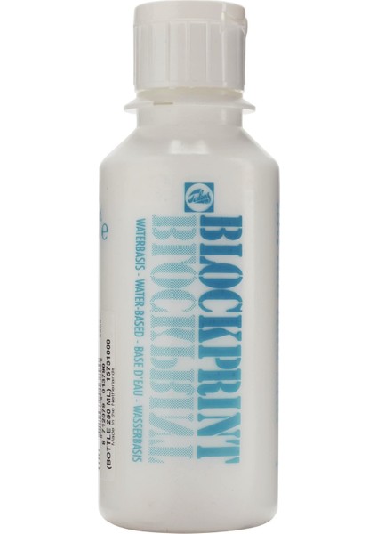 Blockprint Su Bazlı Linol Baskı ve Gravür Boyası 250 ml 100 White