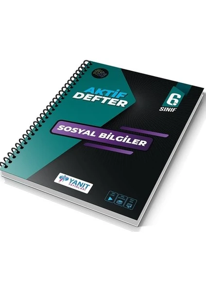 Yanıt Yayınları  6. Sınıf Sosyal Bilgiler Aktif Defter