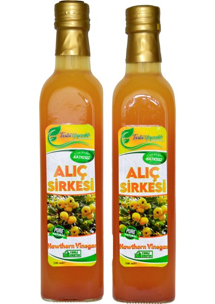 Katkısız Doğal Fermente Alıç Sirkesi 2 x 500 ml