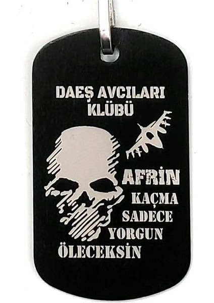 Daeş Avcıları Klübü Renkli Künye