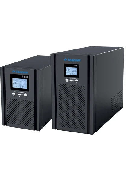 Teos+101 1 kva 2X7AH Akülü Online Ups