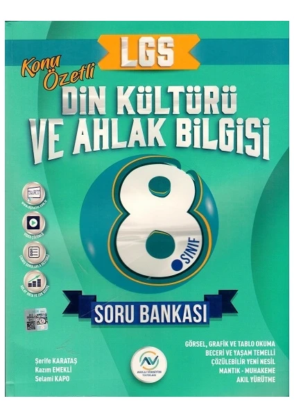 Av Akıllı Versiyon Yayınları 8. Sınıf LGS Din Kültürü ve Ahlak Bilgisi Soru Bankası