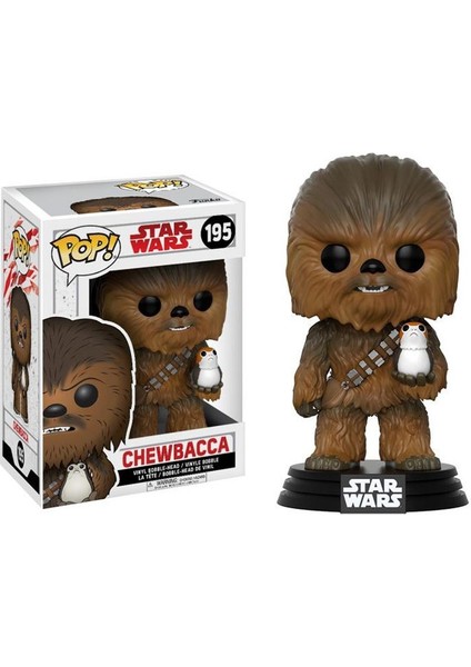 Funko Pop Star Wars E8 The Last Jedi Chewbacca With Porg