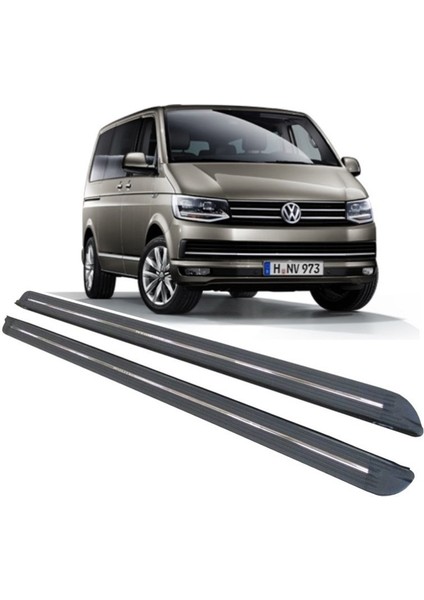 Vw transporter t5 t6 t7 yan basamak koruma marşbiyel kısa şase 2003 / 2021