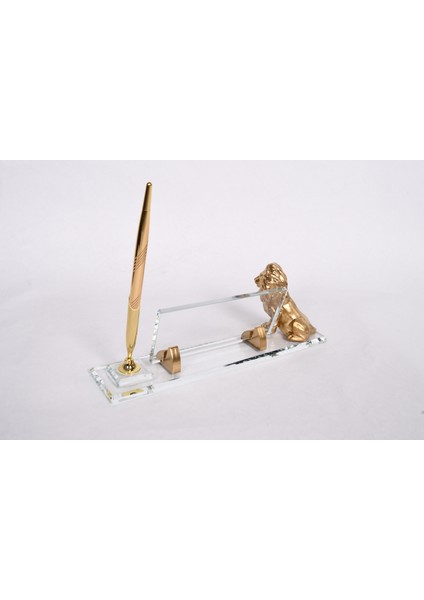 İsme Özel Kabartma Kristal Şeffaf Masasütü İsimlik modelleri