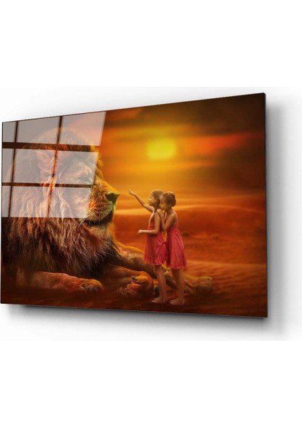 Aslan 6 Cam Tablo