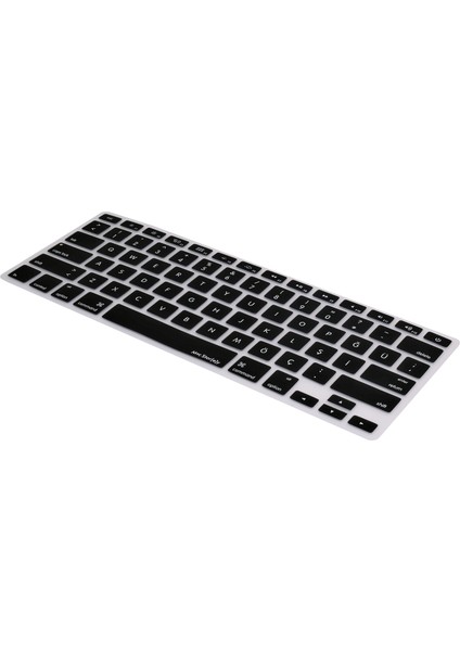 Apple Magic Keyboard-1 ile Uyumlu Klavye Koruyucu Amerikan İngilizce-Türkçe Baskı