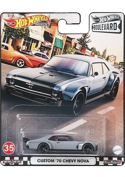 Hot Wheels Premium Arabalar Boulevard Custom '70 Chevy Nova