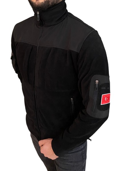 Taktik Softshell Polar Mont Siyah