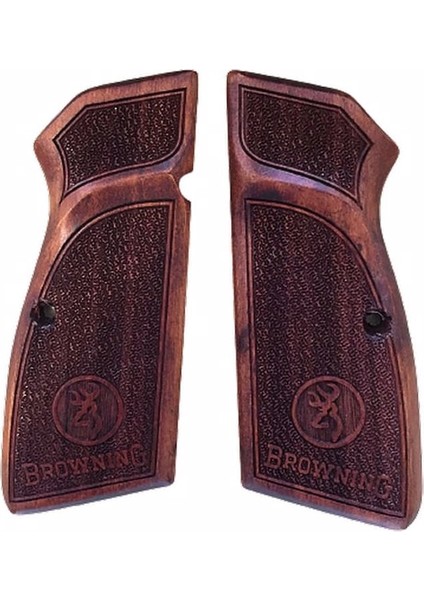 Browning Kabze Lazer Kesim Kabze Ceviz Ağacı Kabze Browning 14 Lü