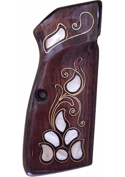 Browning Kabze Sedef Kabze Ceviz Ağacı Kabze Browning 14 Lü Kabze