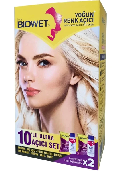 Lady Biowet Saç Açıcı 10LU