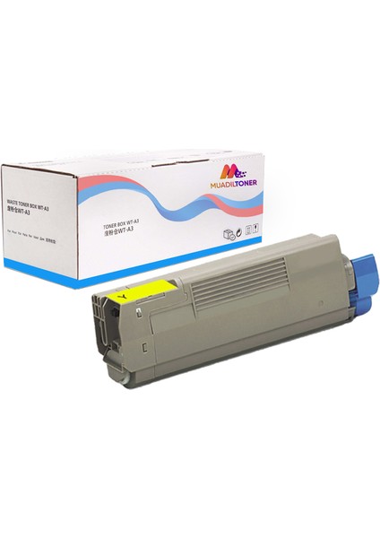 OKI C831N Yazıcı Uyumlu Sarı Muadil Toner