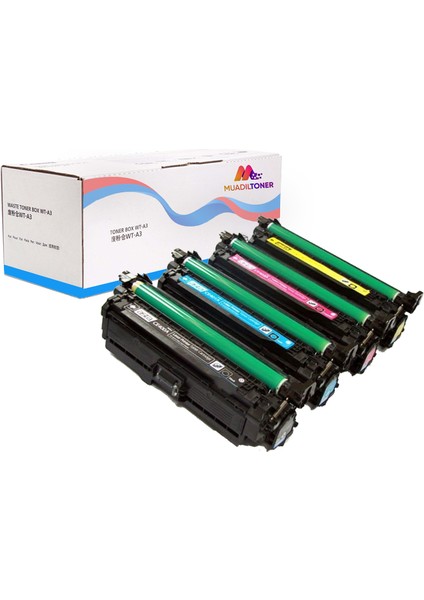 CD645A Yazıcı Toneri Hp 507A-CE400A-401A-402A-403A 6000 Syf 4 Renk Muadil Toner