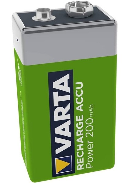 Ready 2 Use 9V 200 Mah Şarj Edilebilir Pil 2 Adet