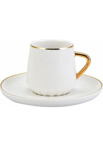 Kıymet 6 Kişilik Kahve Fincan Takımı 90 ml modelleri