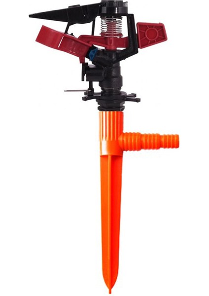 Açı Ayarlı Plastik Sprink Yağmurlama Başlığı Plastik Kazıklı (9.5 - 11 M)