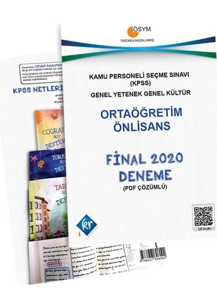 Final Ortaöğretim Önlisans Deneme