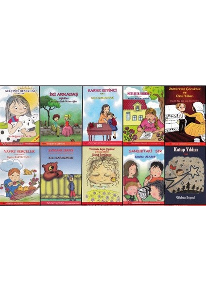 9 Yaş Öykü (10 Kitap Takım) - Mine Erol