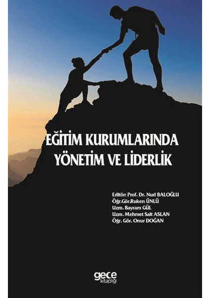 Eğitim Kurumlarında Yönetim ve Liderlik