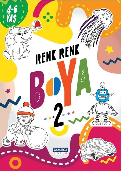 Renk Renk Boya 2 (4-6 Yaş)