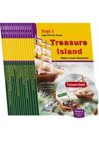 Ingilizce Stage 2 Seti (19 Kitap, Cd'li)