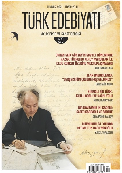 Sayı: 573 Temmuz 2021
