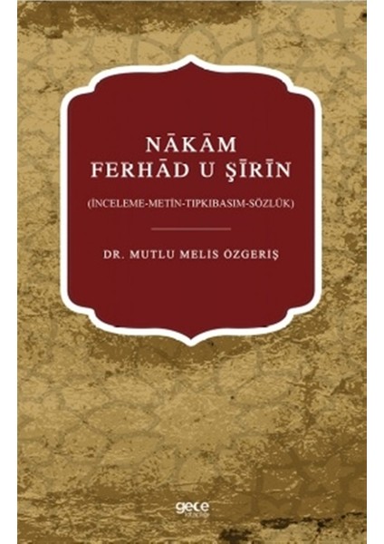 Nakam Ferhad U Şirin