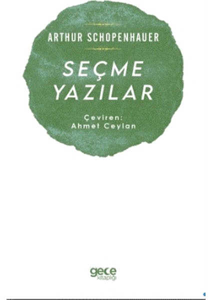 Seçme Yazılar - Arthur Schopenhauer