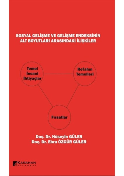 Sosyal Gelişme ve Gelişme Endeksinin Alt Boyutları Arasındaki Ilişkiler - Hüseyin Güler
