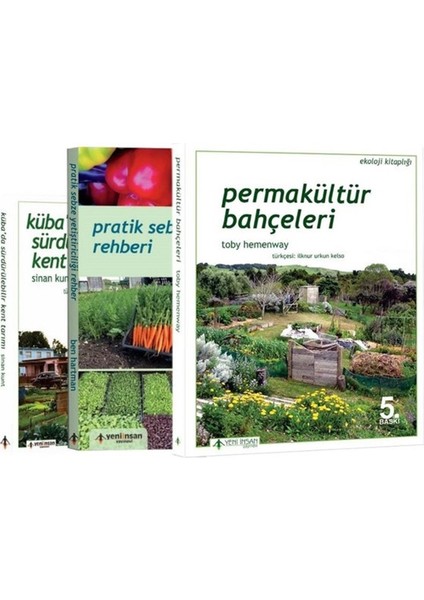 Bahçecilik Seti-3 Kitap Takım - Ben Hartman