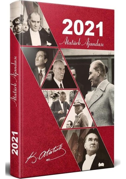 2021 Atatürk Ajandası (Kırmızı)