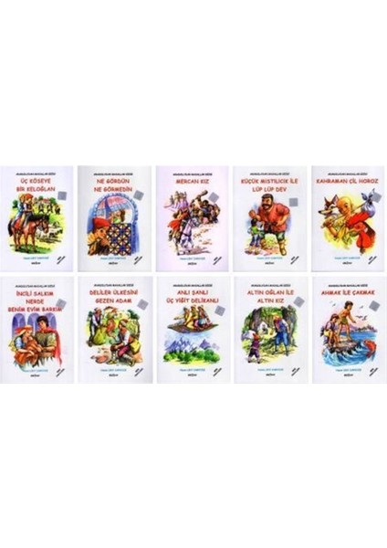 Anadolu’dan Masallar Dizisi - 10 Kitap Takım (Meb Onaylı)