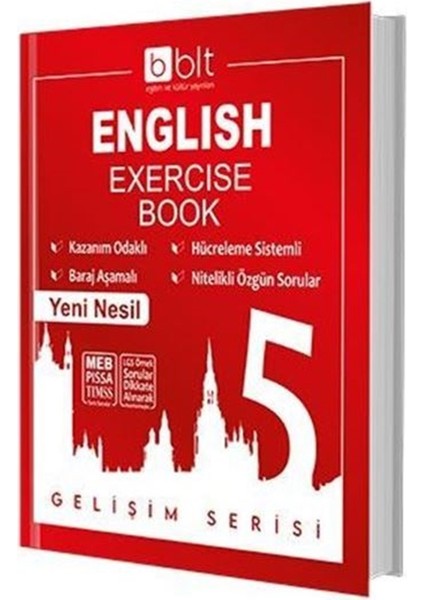 Bulut Eğitim ve Kültür Yayınları 5. Sınıf English Exercise Book